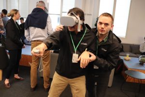 Students try out Oculus technology