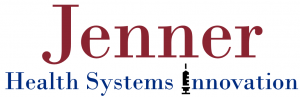 Text logo: "Jenner: Health Systems Innovation"